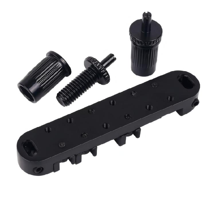 6 String Guitar Bridge Roller Saddles Adjustable Roller Saddles Guitar Bridge Replacement Electric Guitar Bridge