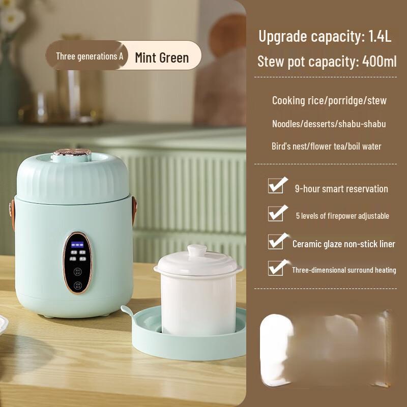 OIMG Portable Multifunction Electric Stew Cup