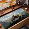 Kingdom Come Deliverance 2 Mauspads Tischmatten Tastatur Gummi Kawaii Rutschfeste Tischmatte Xxl90x40cm