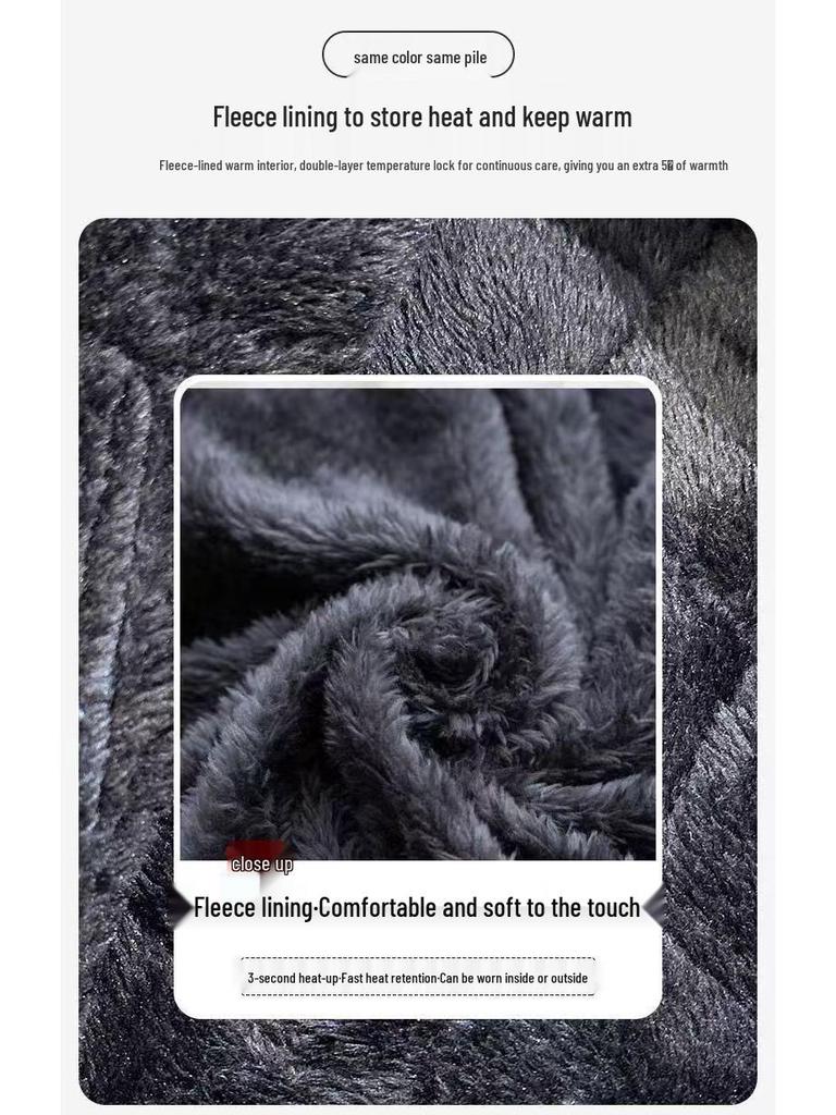 2025 Women's Winter Cotton Jacket: Cold-Proof, Fleece-Lined, Thickened Coat for Warmth and Comfort