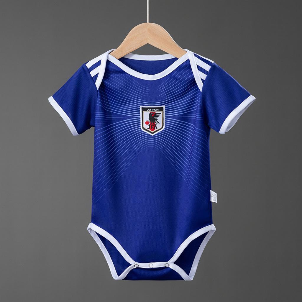 Cupro nickel 2026 Wereldbeker shirt baby voetbalshirt romper zomer sneldrogend ademend baby kruipkleding grensoverschrijdend populair 12 (12-18 months)