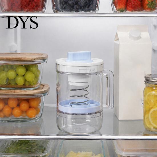 Healthy Food Prep Tools Greek Yogurt Strainer, Spiral Pressing Structure Making Kit, Effective Separation Kitchen Filter of Whey Presser, Thick Creamy