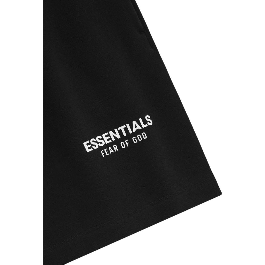 Fear of God Essentials Classic Sweatshort Jet Black Men Bottoms 160AS252000F