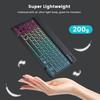 Russian Wireless RGB Backlit Bluetooth Keyboard & Mouse Set for iPad, Phone, Tablet