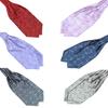 Men's Classic Colorful Silky Satin Wedding Banquet Necktie Cravat Ascot Tie