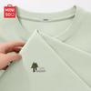 MINISO Men's Mountain Series Pure Cotton Loose Fit Short Sleeve T-Shirt