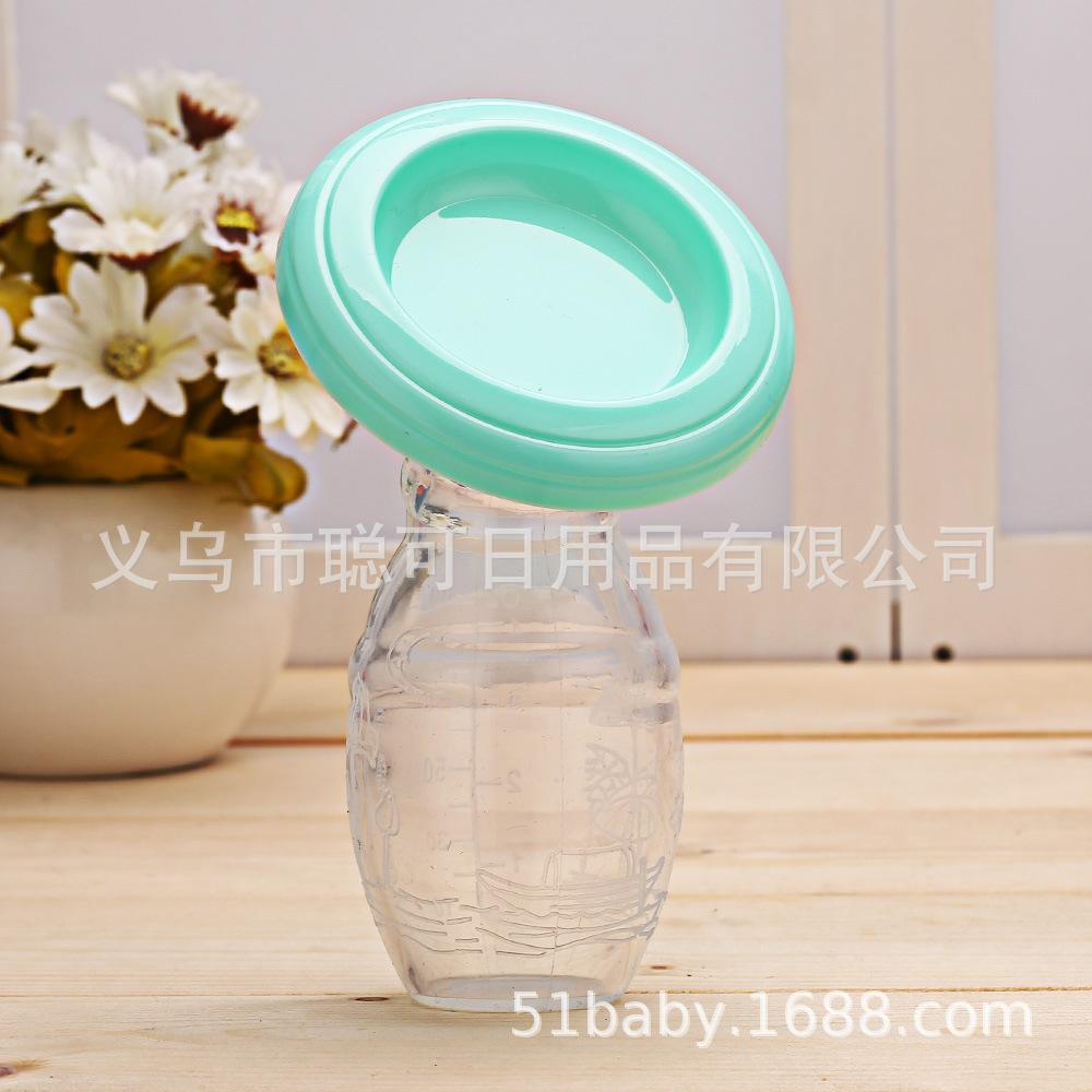 Breastfeeding Baby Feeding Manual Breast Pump Partner Breast Collector Automatic Correction Breast Milk Silicone Pumps BPA Free