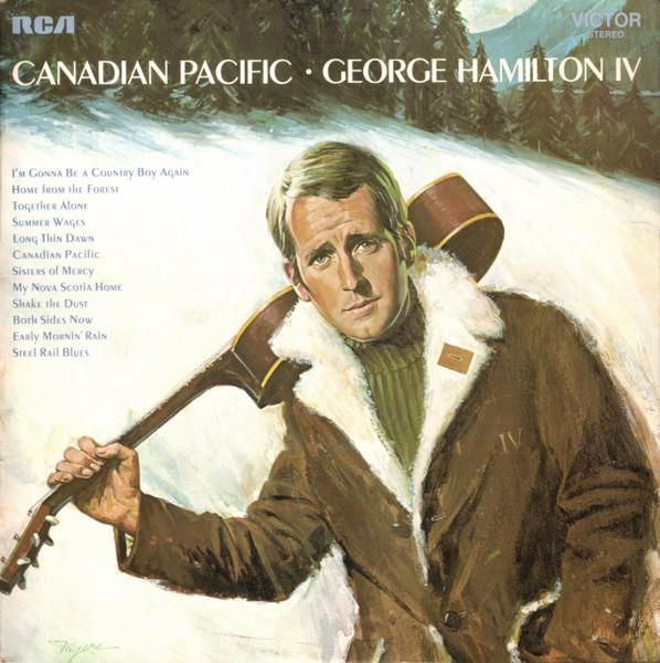 

LP Record GEORGE HAMILTON IV - Canadian Pacific SF8062 RCA Victor UK Folk Used