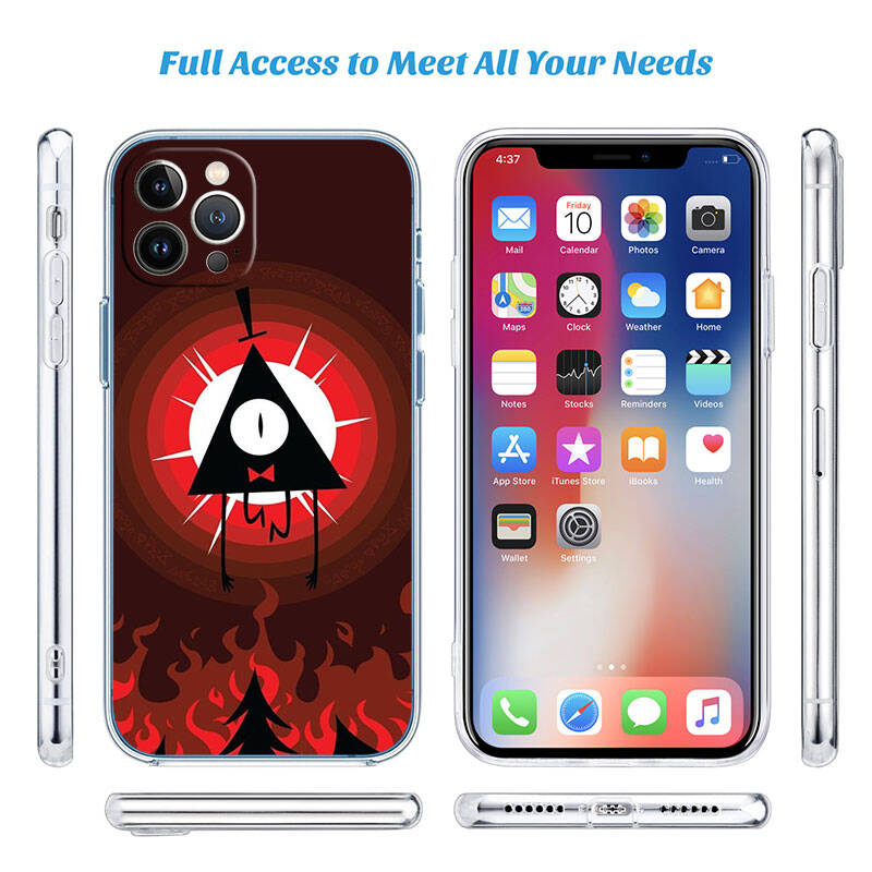 MH65 Gravity Falls Phone Case for Motorola Edge 20 30 S30 40 50 Fusion Lite Plus Pro Neo Ultra One Power Action Macro Hyper Vision Zoom