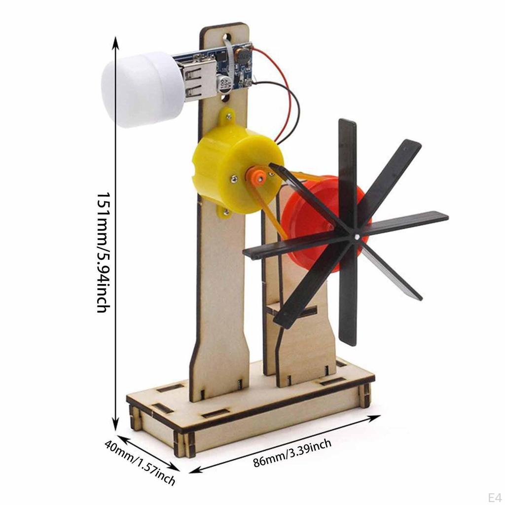 DIY Wasserkraftgenerator Wissenschaftskit für pädagogisches Spielen
