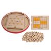 5 In 1 Sudoku Checkerboard Wooden Multifunctional Children Educational Puzzle Game Toy