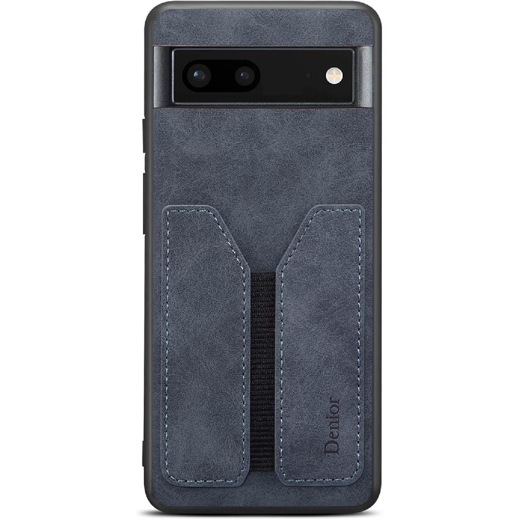 Kowauri Case for Google Pixel 7,PU Leather Wallet Case with Credit Card Slot Holder Ultra Slim Protector Case for Google Pixel 7 (Gray)