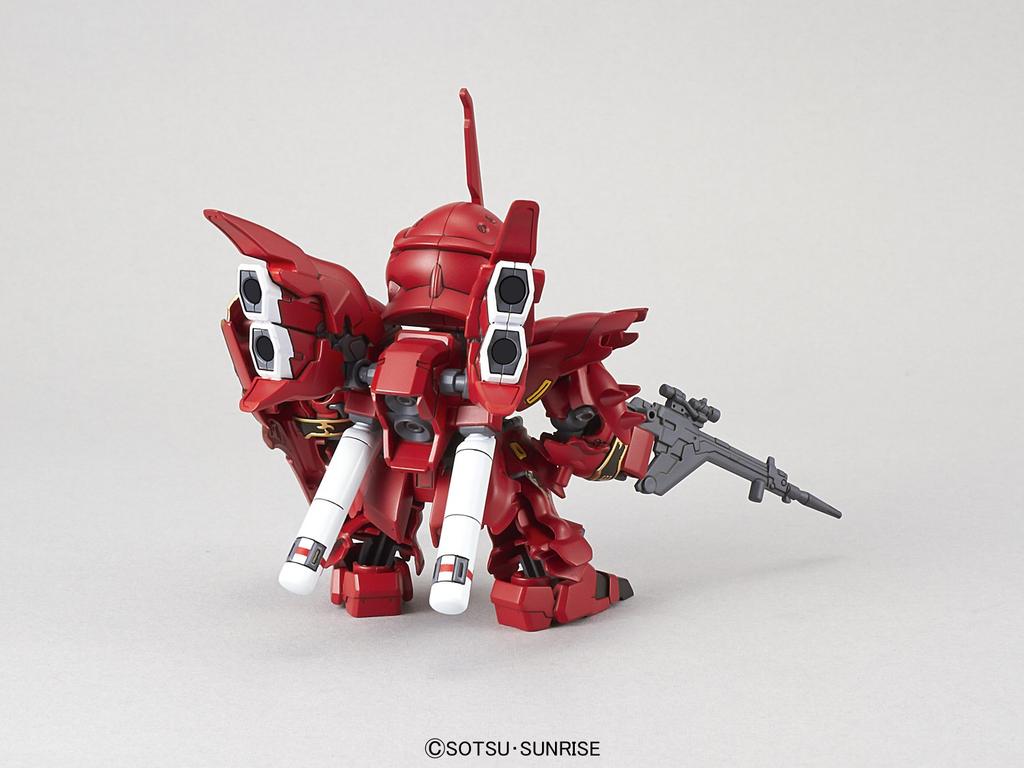SD Gundam EX Standard Mobile Suit Gundam UC Sinanju Plastic Model Pre-Colored