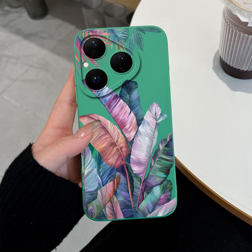 Beautiful Butterfly Flowers Fashion Case For Huawei Pura 80 Pro Plus Honor X7d X9d X20 V40 Phone Cover Liquid Silicone Anti Slip Shell For Huawei Capa