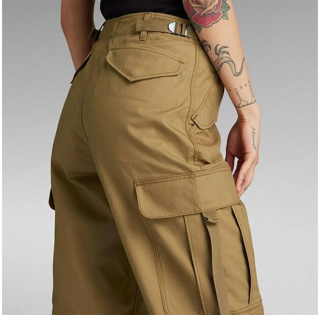 G-Star Cropped Drawcord Cargo Pants