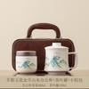 Creative new personal teacup, household tea separation office cup, Chinese style with lid, one person drinking tea cup