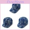 Denim Baseball Cap For Men And Women With Sun Protection And Casual Style