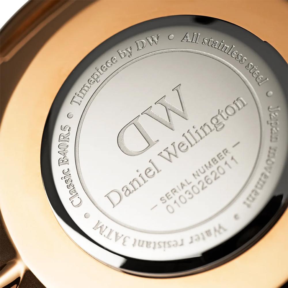 Danielwellingteon Classic Cornwall 2-Color Black Nato Watch