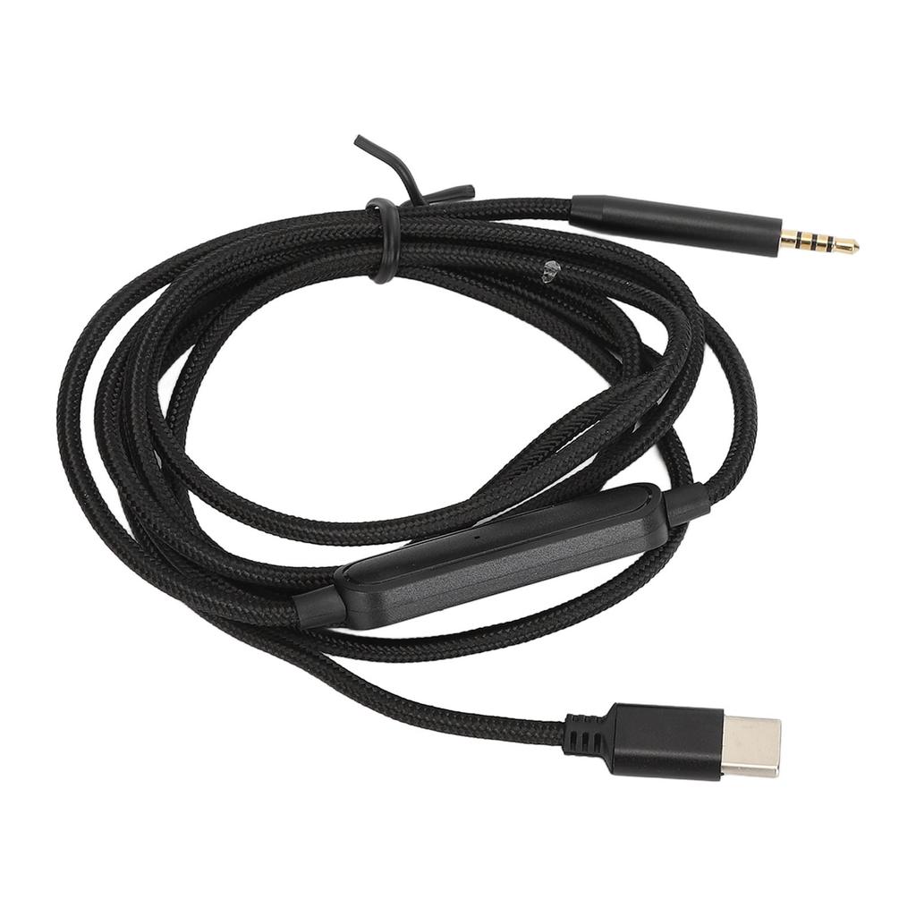 2.5mm To Type C Cable Lossless Noiseless 2.5mm To USB C Sound Cord for QC25 QC35 QC45 NC700 OE2 AE2