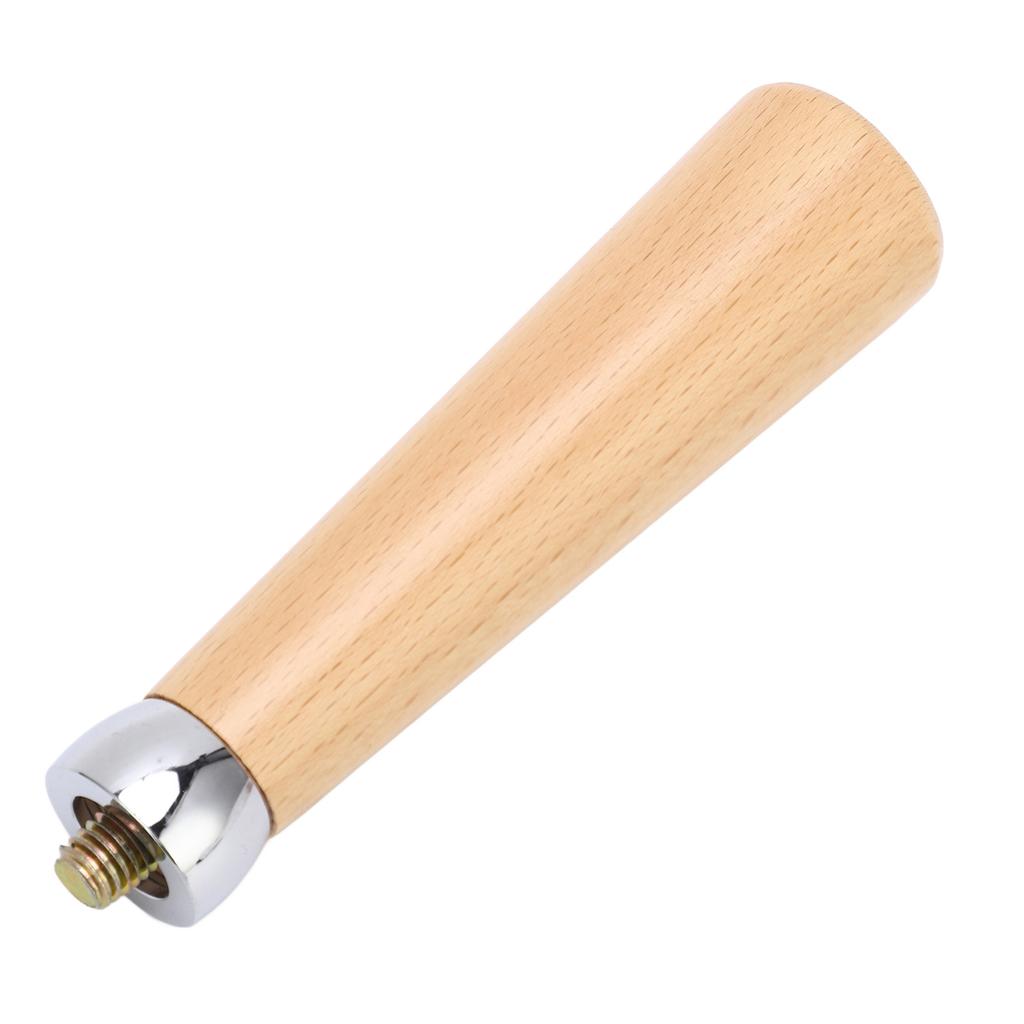 M10 Kaffee Siebträgergriff Holz Kaffee Filtergriff Flacher Boden Kaffeemaschine Ersatz