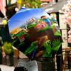 Minecraft Print Umbrella Automatic Opening/ Closing - Portable Foldable Design - Daily Use for Travel/Outdoor - Gift for Birthday