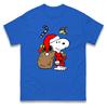 Snoopy Santa Costume Christmas Mens T Shirt Womens Tops Tees