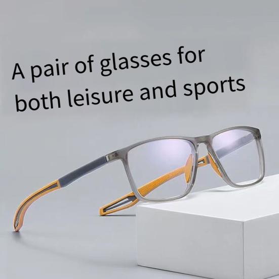 Blue Light Blocking Glasses Unisex Square Frame Clear View Strong Hinge Reduce Eye Fatigue Eye Protection Clear Bluelight Glasses Spectacles