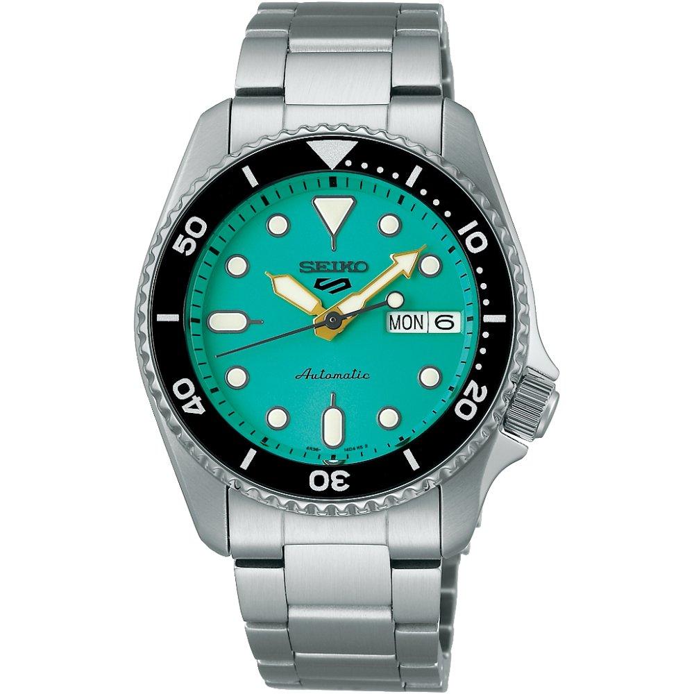 Seiko 5 Sports SRPK33K1 SKX Midi Reissue Tealový ciferník Automatické Pánské Hodinky