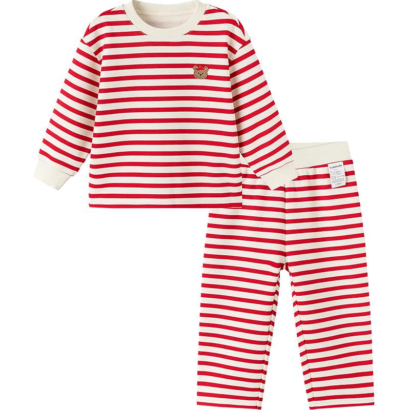 Balabala Kids 2026 New Year Fleece Pajama & Homewear Set 120
