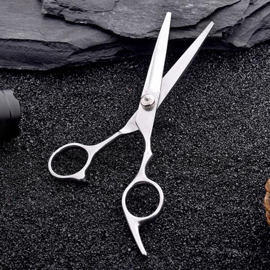 1 Set Hair Cutting Scissor Kit with Case Professional Salon Barber Stainless Steel Hairdressing Thinning Shears Comb Hair Clips Cleaning Cloth Set