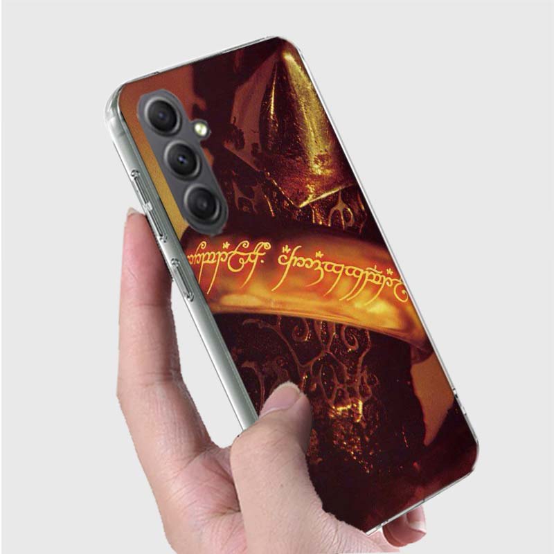 The L-Lord of the R-Rings Phone Case for Samsung A16 A26 A36 A56 A17 A37 A57 A07 A06 A02S A03 A04S A05S Galaxy Note 20 10 A50S A