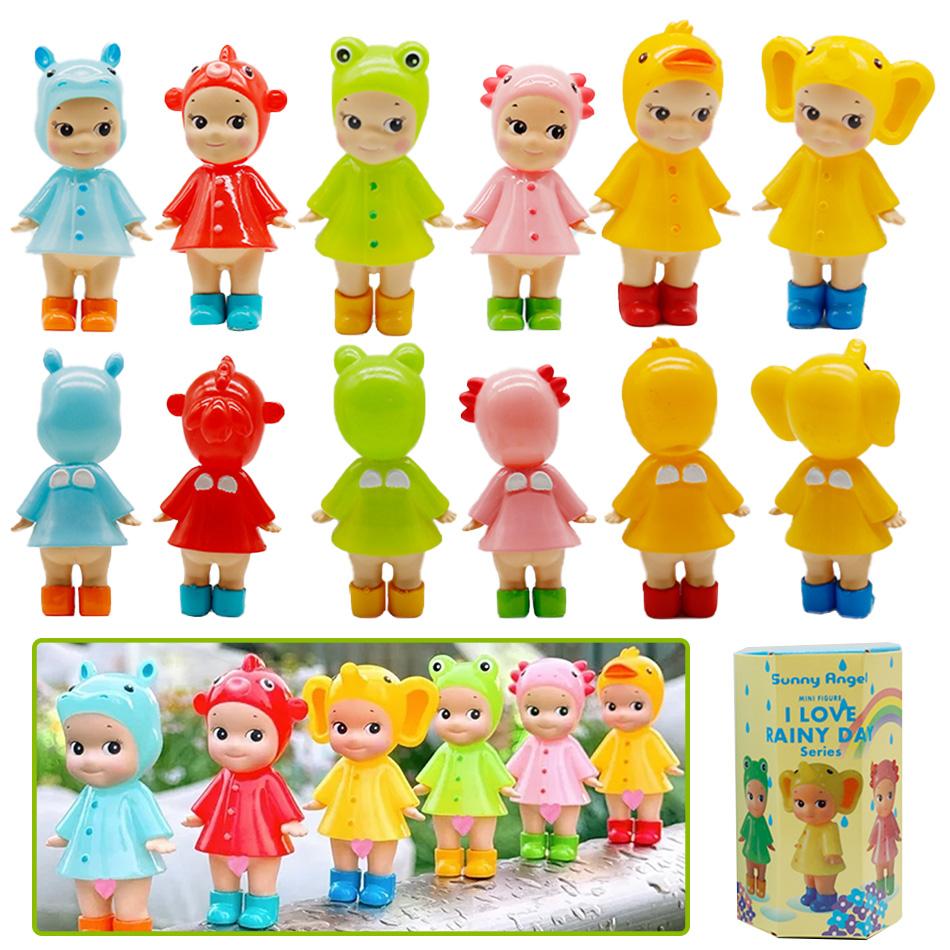 Sun Angel I Love Rainy Day Series Blind Box Car Decoration Desktop Computer Screen Cupid Hand Fashion Play Doll Birthday Gift