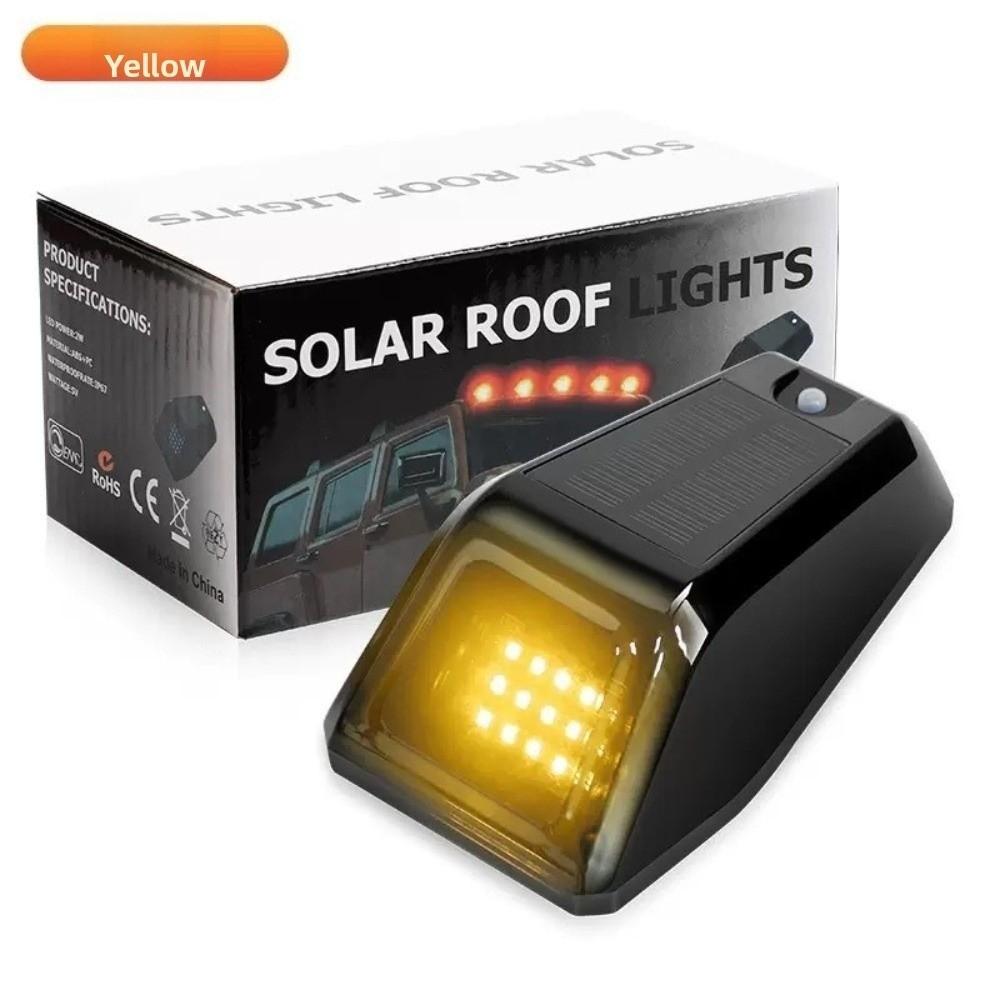 Solar Powered Solar Warning Light Remote Controlled Pickup Truck Light  For Trucks