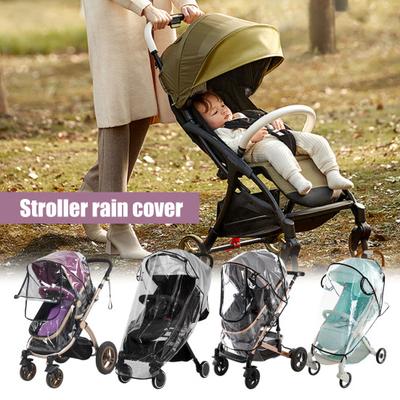 Stroller Rain Cover Waterproof Windproof Breathable Dust Snow Rain Protection Stroller Travel