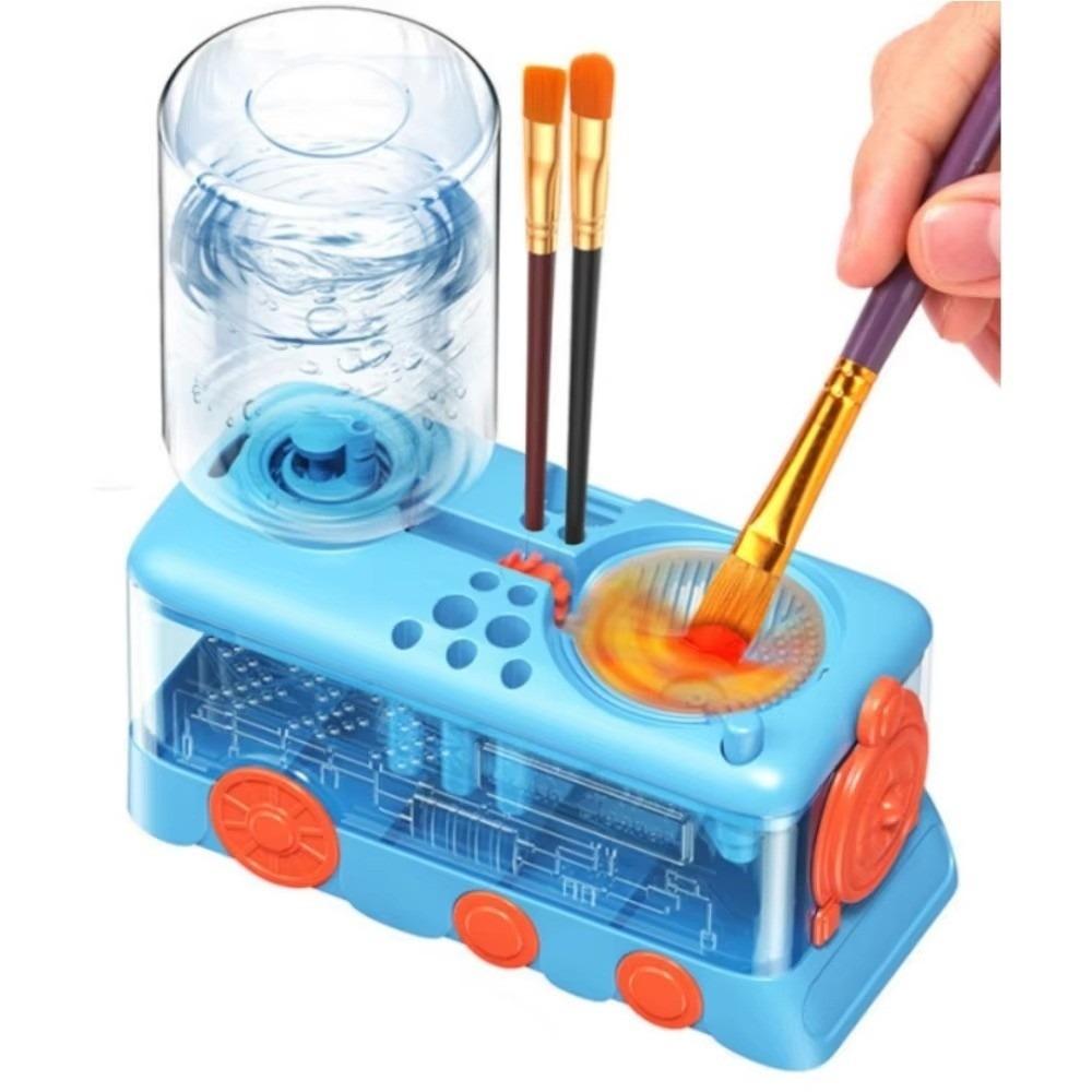 Multifunctional Paintbrush Rinse Pen Holder Calligraphy Paint Brush Cleaner Machine