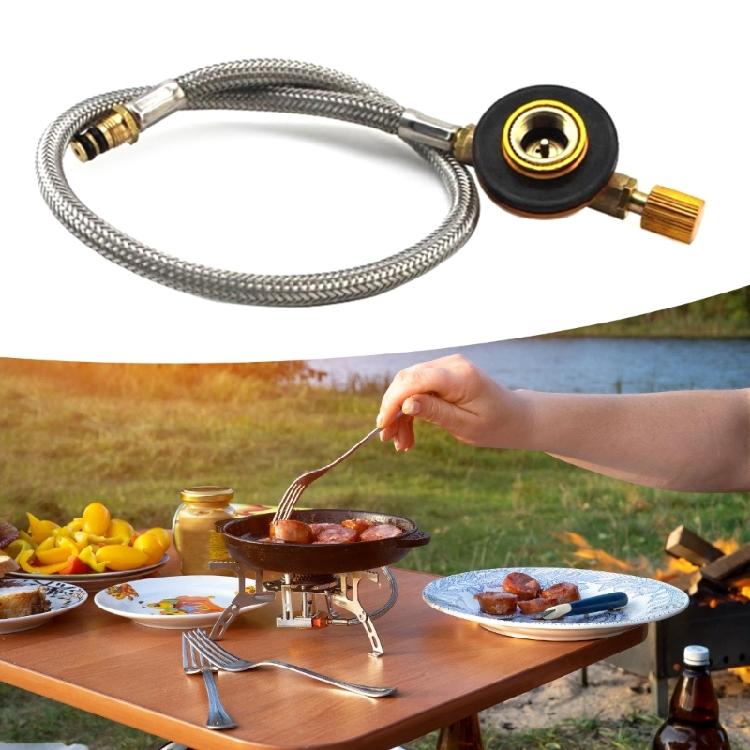 Gas Stove Extension Hose Portable Gas Bottle Pipe Connector Replacement Extend Tube Camp stove Accessories Enduring