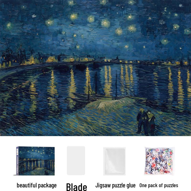 1,000-Piece Cute Healing Jigsaw Puzzle: Adult High-Difficulty Decompression Toy, Educational Gift for Girls