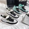 Scarpe da Ginnastica Tessute Primavera 2025 Uomo Mid-top Tela Sneakers Uomo Casual Scarpe Bianche