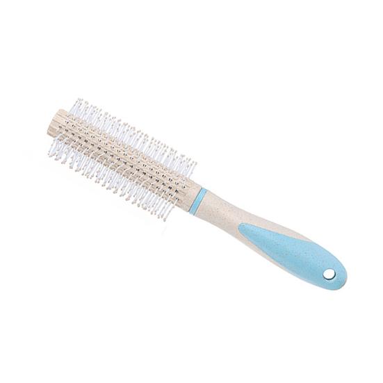Durable Candy Color Roll Curly Round Hairbrush Hairdressing Brush Comb Tool