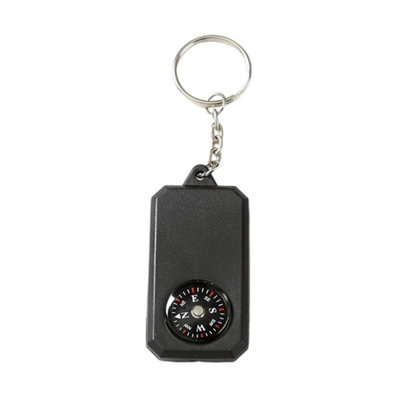 

Directional Keychain Compact Design Key Holder for Adventure Sports Educational Use and Daily Navigation 1