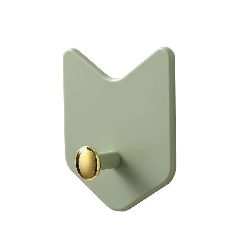 4 Stück kreative selbstklebende Haken an der Wand ohne Bohren, starke Schlüsselkappen-Aufbewahrung, Handtuchhalter für Küchen- und Badezimmertüren