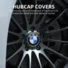 4 Stück 56mm Auto Auto Radnabendeckel Felgenabdeckung Emblem Aufkleber für BMW E36 E46 E60 E90 E91 E92 F30 F20 M3 M5 6 Autozubehör
