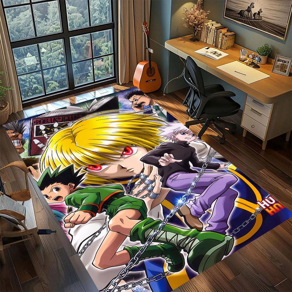 Hunter anime character Carpet for Living Room Bedroom Home Decor Cool Movie Mat Play Floor Mat