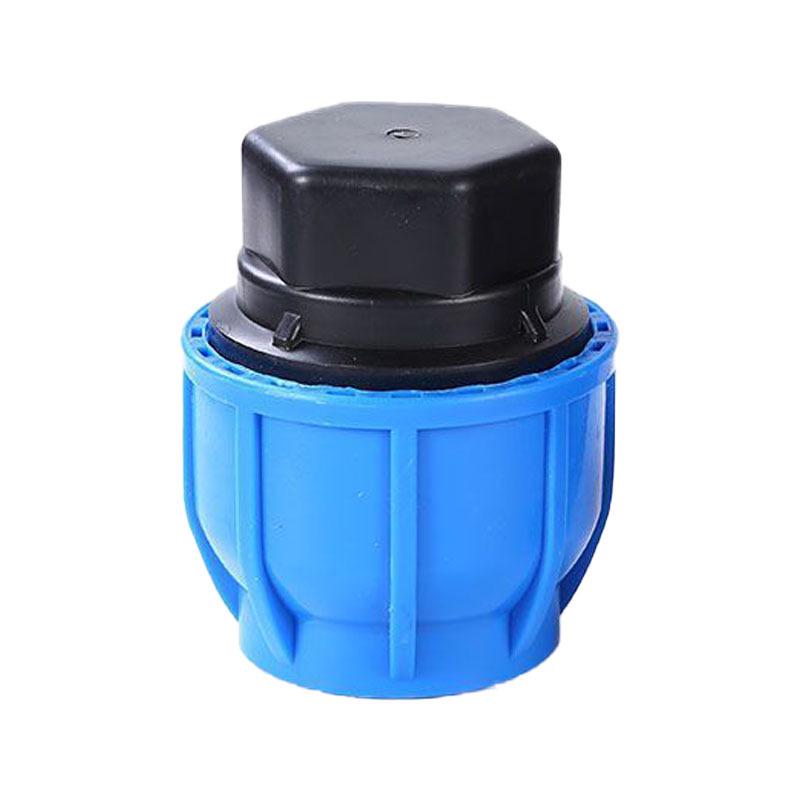 Blue Cap Quick Connect Water Pipe Fittings: No-Heat Fusion Repair Elbow, Tee, Ball Valve, Union Accessories