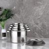 ZISIZ 304 Edelstahl Spieß Hot Pot Set