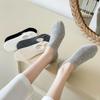 Solid Color Invisible Socks For Women, Solid Color Strips, Light And Thin, Anti-Pilling, And Non-Falling With Silicone Anti-Slip Boat Socks