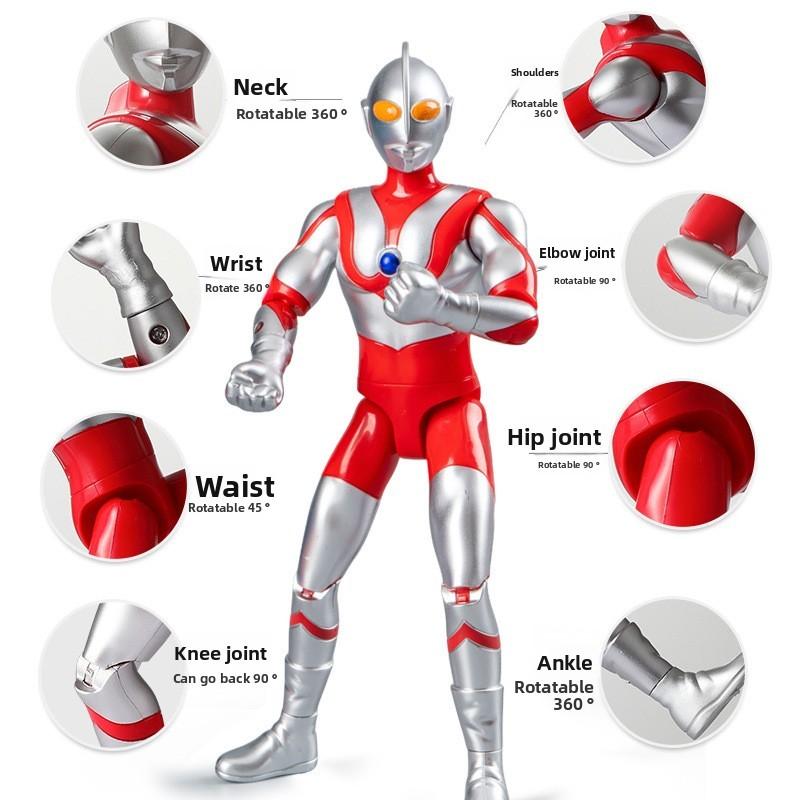 Plastic Ultraman Taro Toy Model With Transformable Design For Enthusiasts Kids
