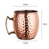 AEE4-Moscow Mule Cup Stainless Steel Cocktail Mug Beer Cup