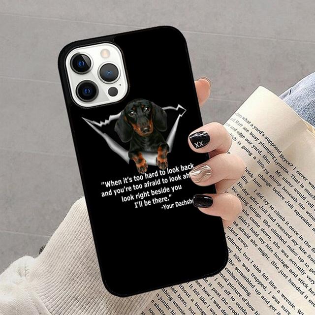 Autumu Dachshund Doberman Dog Phone Case Cover for iPhone 17 Air 16 16e 15 12 11 13 14 Pro Max Apple Plus Coque