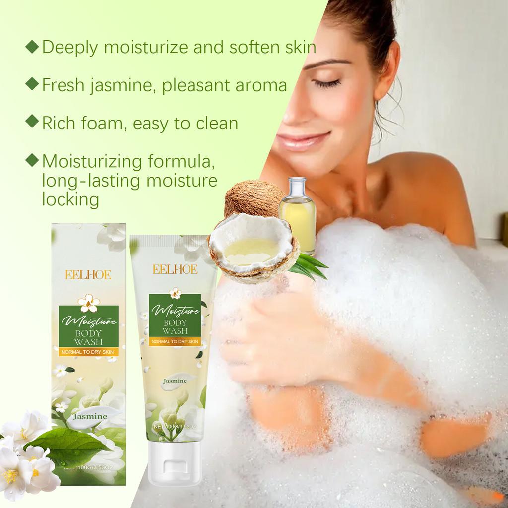 Eelhoe Jasmine Moisturizing Body Wash Luxuriously Hydrating And Silky Smooth Aroma